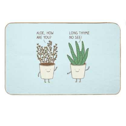 Garden Etiquette Bath Mat