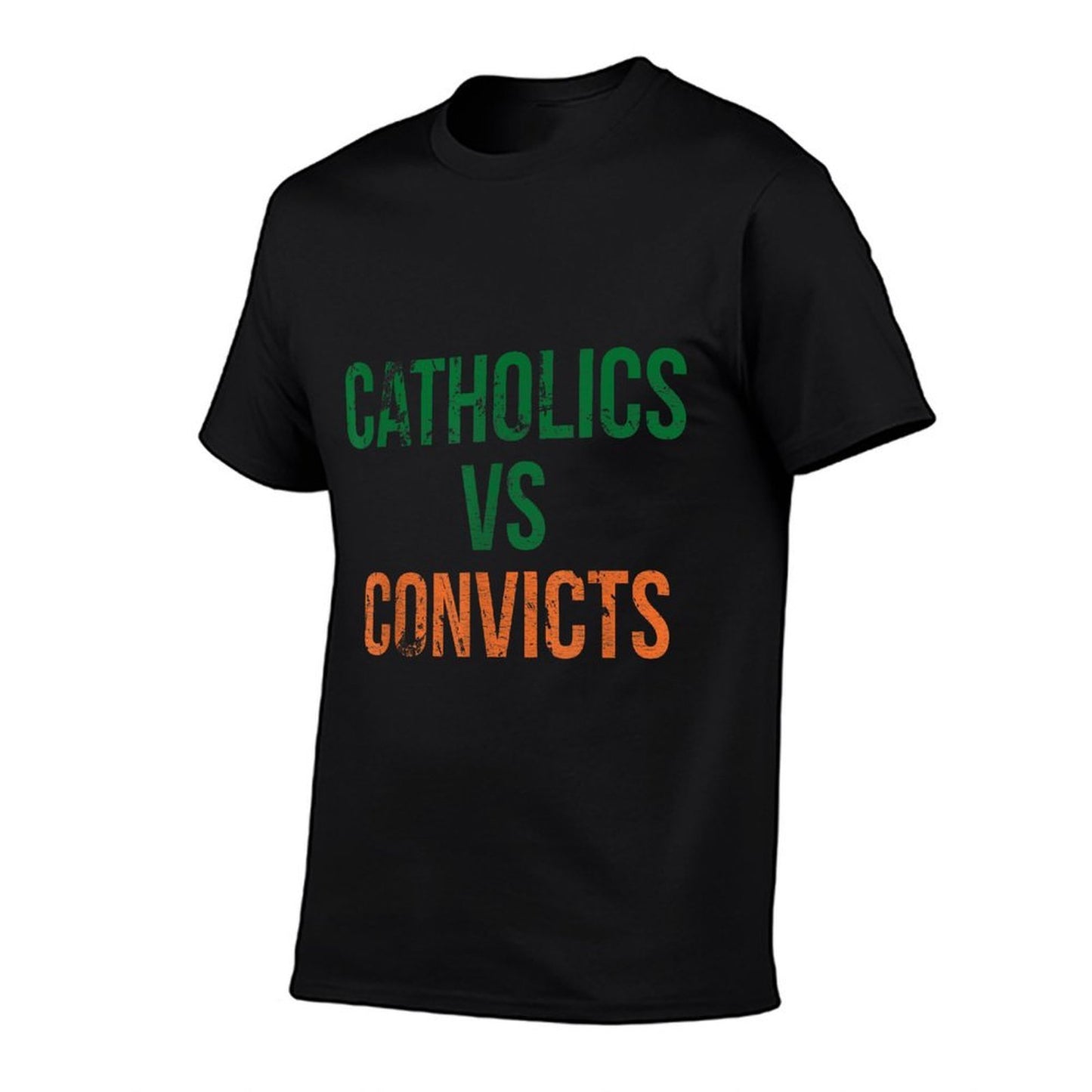 Catholics Vs Convicts Vintage Retro Style  Stretchy T-Shirt
