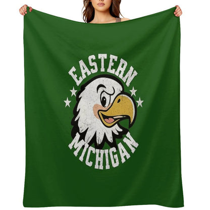 Eastern Michigan University, EMU Eagles Throw Blanket