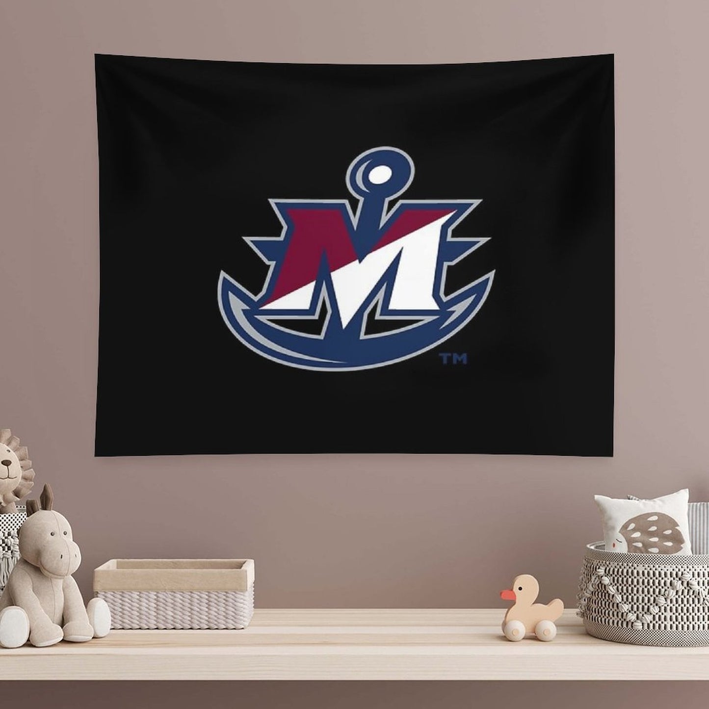 SUNY Maritime Privateers Tapestry