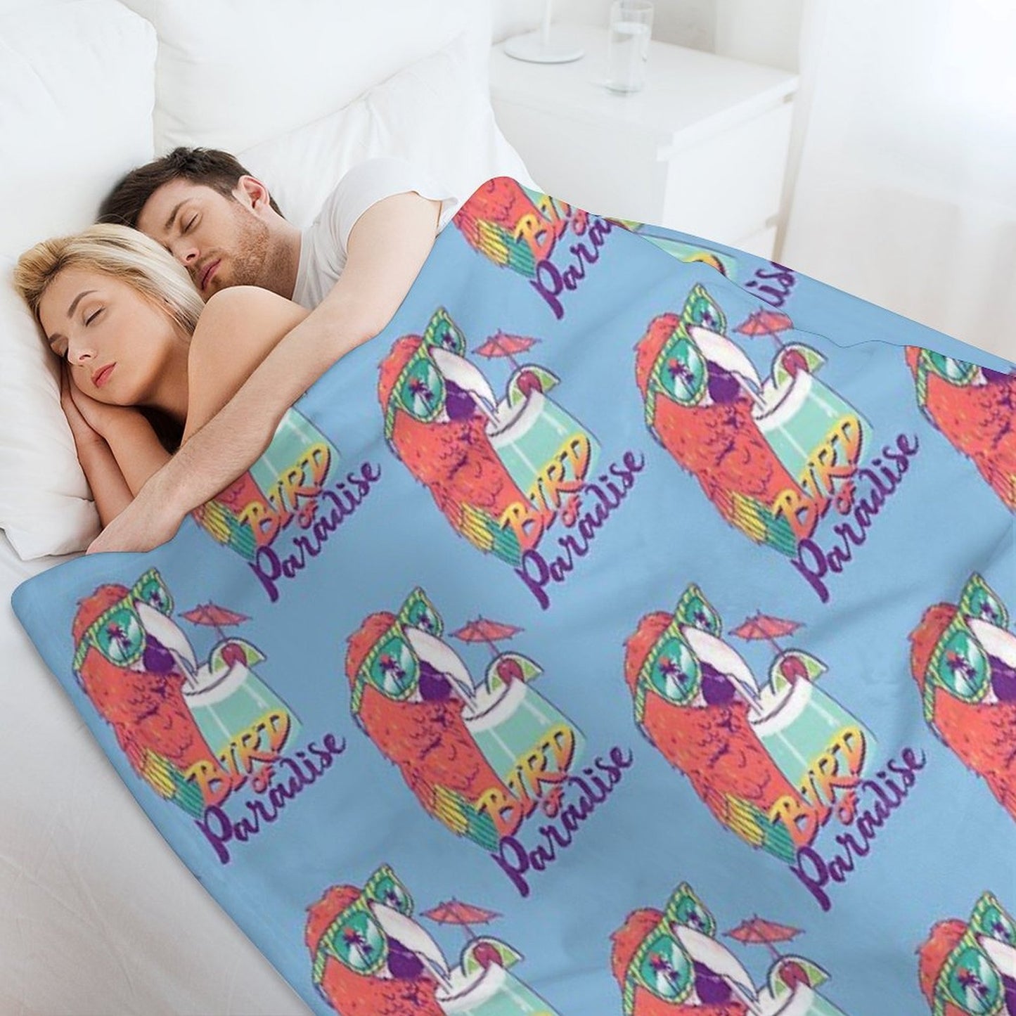 Bird Of Paradise Throw Blanket