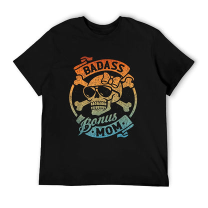 Badass Bonus Mom, Stepmom Stepmother Mother&#39;s Day T-Shirt