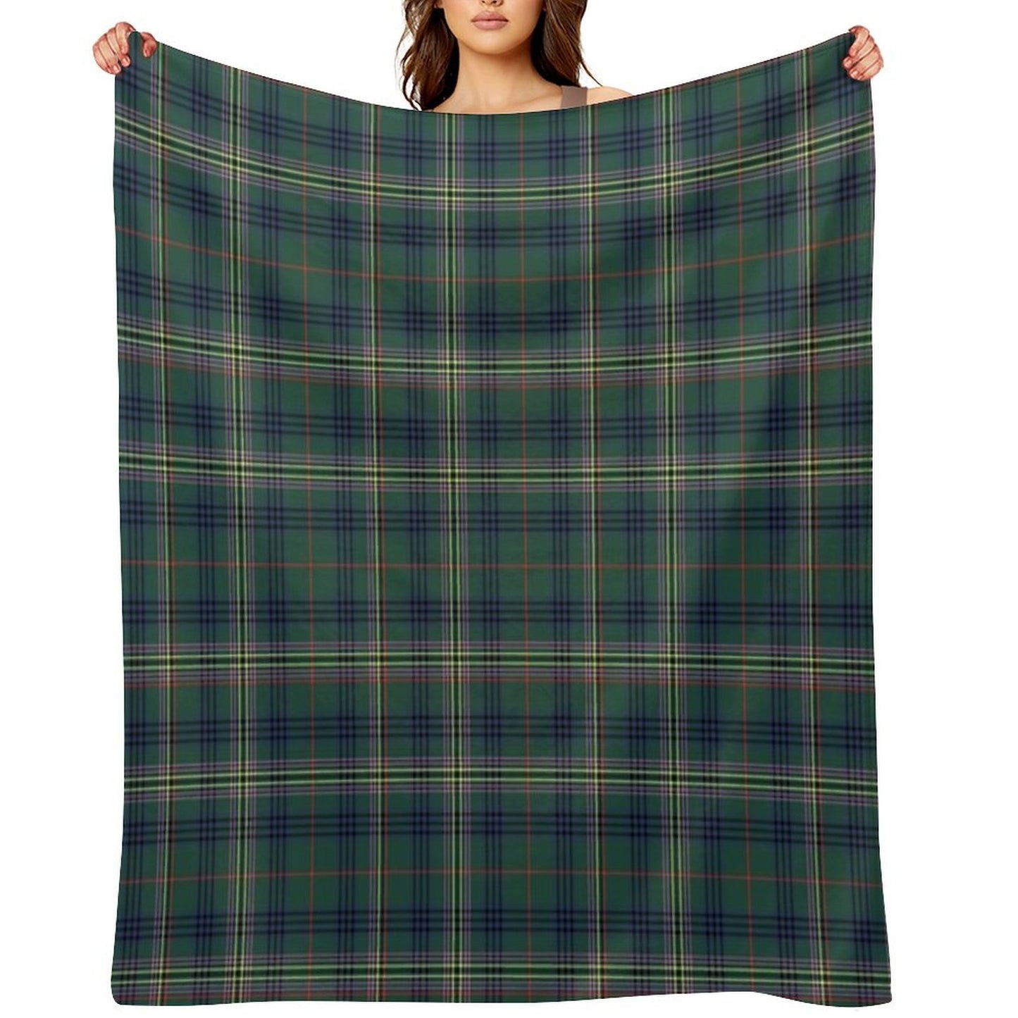Clan Kennedy Tartan Throw Blanket