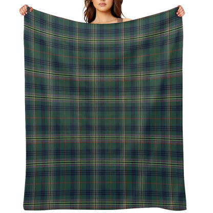 Clan Kennedy Tartan Throw Blanket