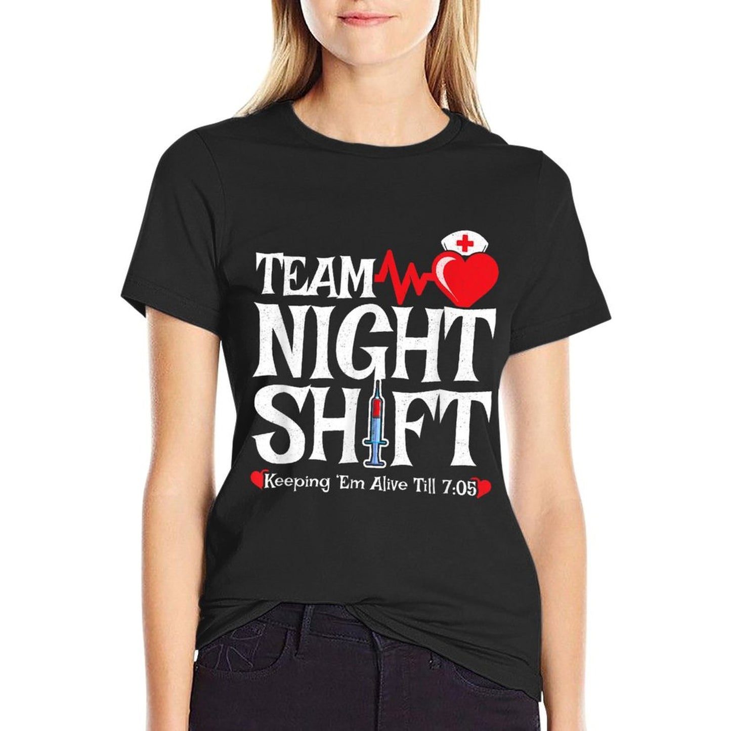 Nurse Appreciation - Night Shift Nurse - Team Night Shift T-Shirt