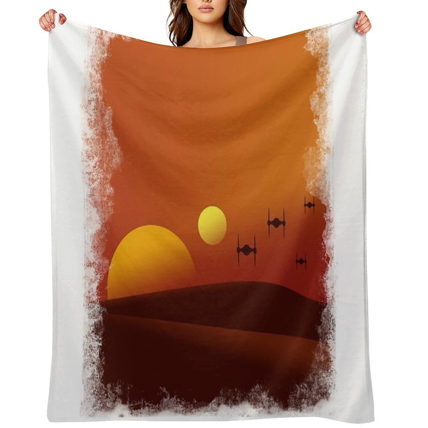 Tatooine Throw Blanket