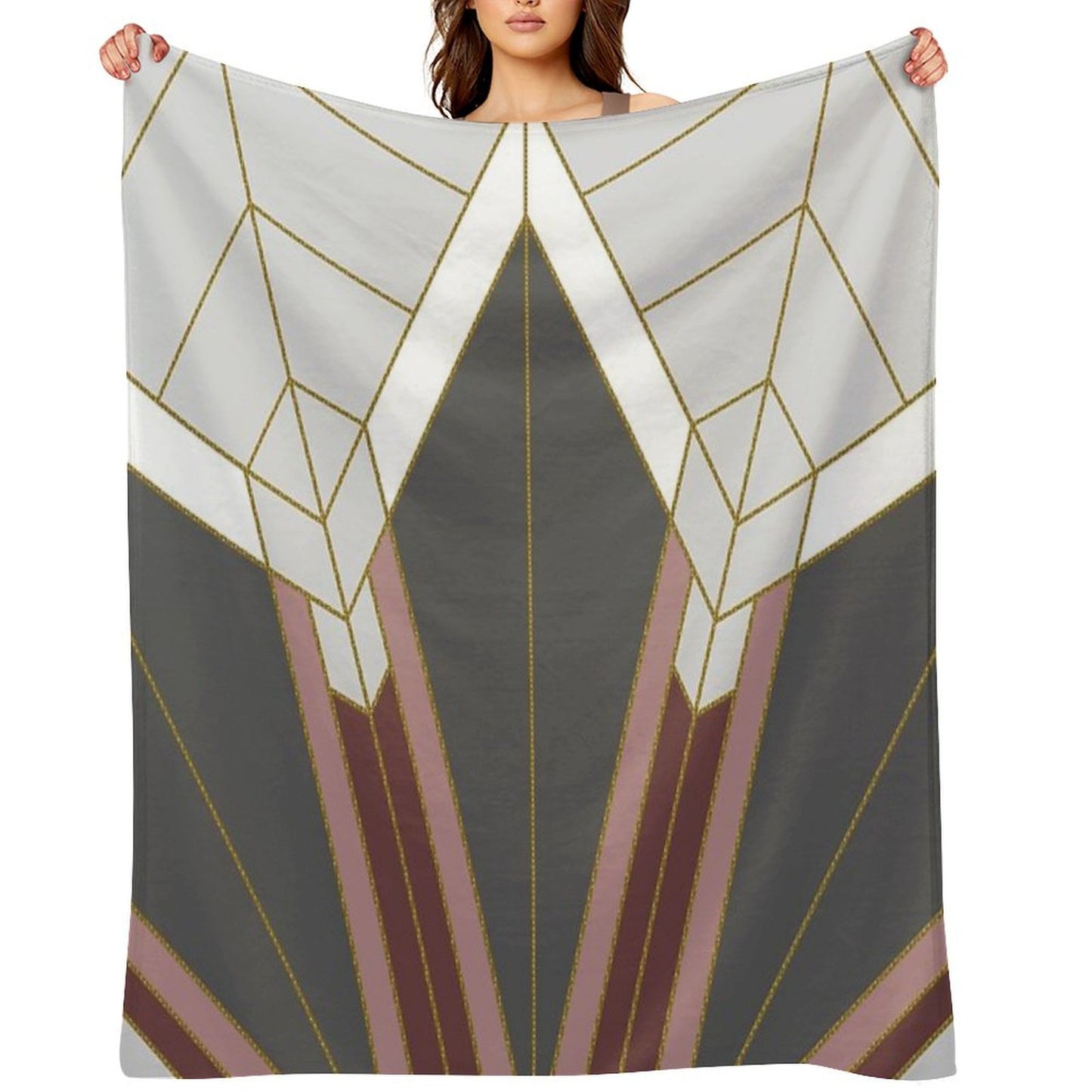 ART DECO G1 Throw Blanket