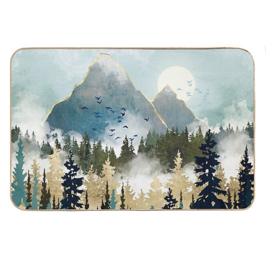 Misty Pines Bath Mat