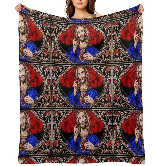 Father Ted Scared Sofa Throw Throw Blanket