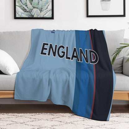 England Cricket Throw Blanket