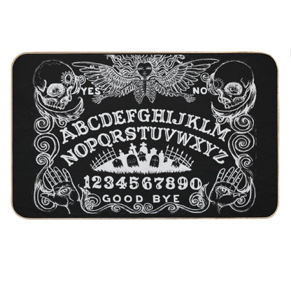 Black Witch Board Bath Mat