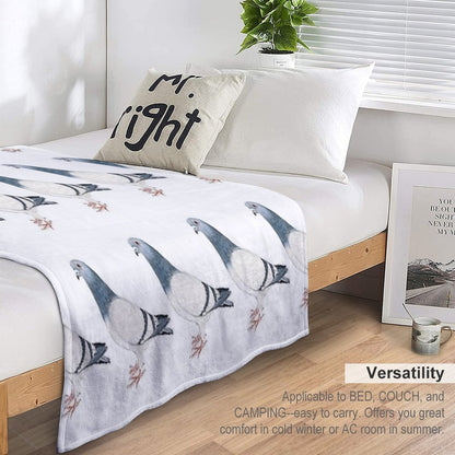 Pigeon Throw Blanket