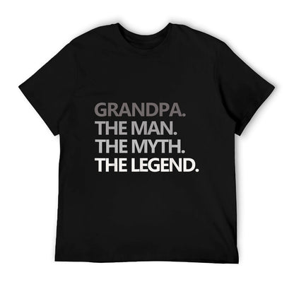 GRANDPA THE MAN THE MYTH THE LEGEND Men Gift Father&#39;s Day T-Shirt