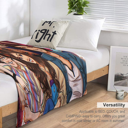 Victorious Cast Throw Blanket