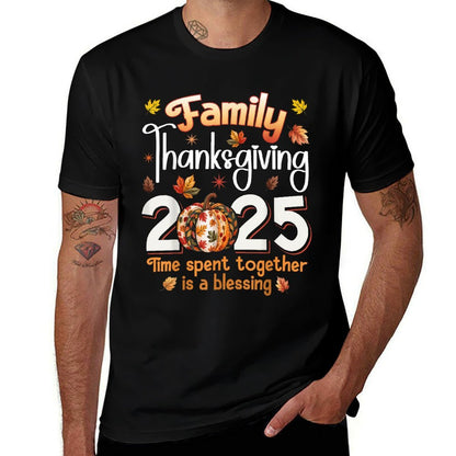 Family Thanksgiving 2025 Thanksgiving Crew Matching Group  Durable T-Shirt