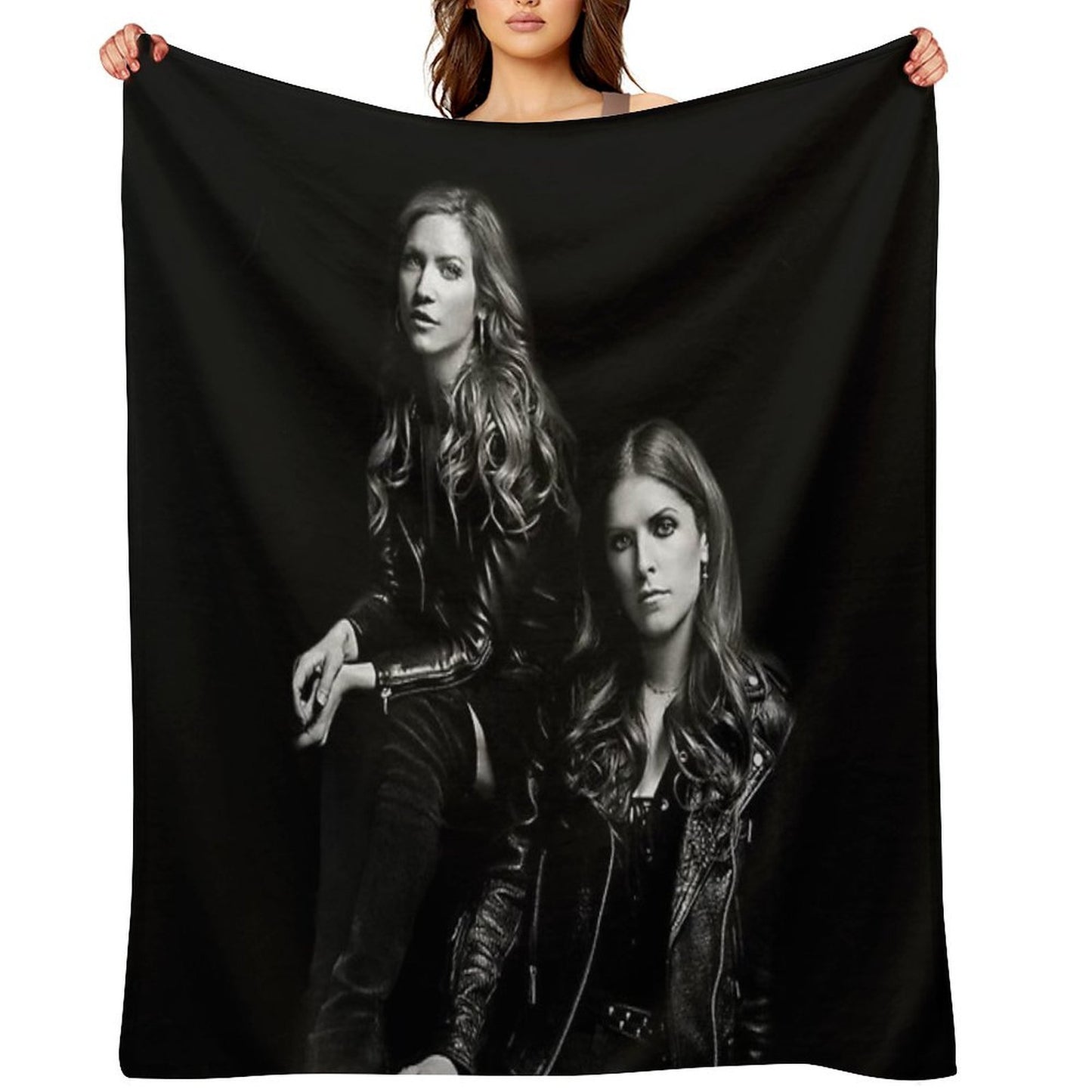 Bechloe PP3 Black BG Throw Blanket