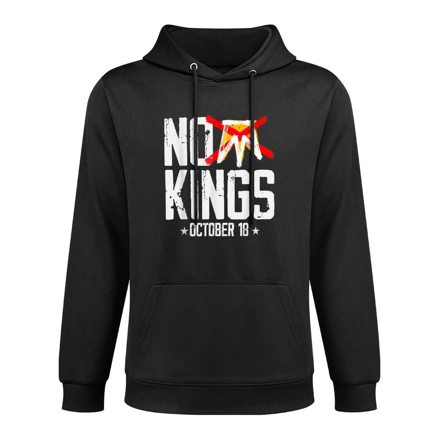 No Kings October 18 No Kings Day Machine Washable Hoodie