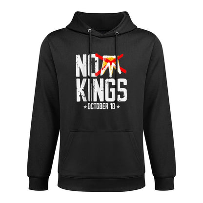 No Kings October 18 No Kings Day Machine Washable Hoodie