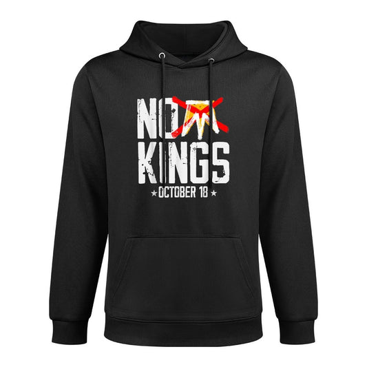 No Kings October 18 No Kings Day Machine Washable Hoodie