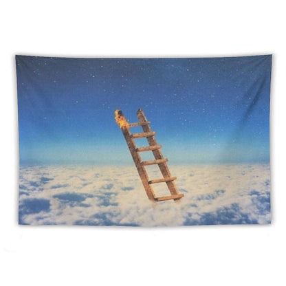Astro Highest in Room World Travis Fan Cover Tapestry