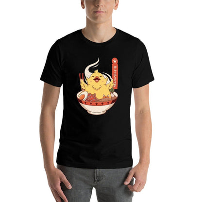 Fat Chocobo Ramen  Polyester Blend T-Shirt
