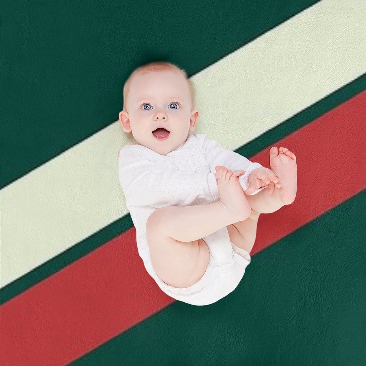 Leicester Tigers Colour Code Throw Blanket