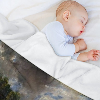 John Constable - The Hay Wain Throw Blanket