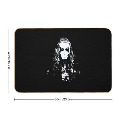 Black Metal Cult Bath Mat