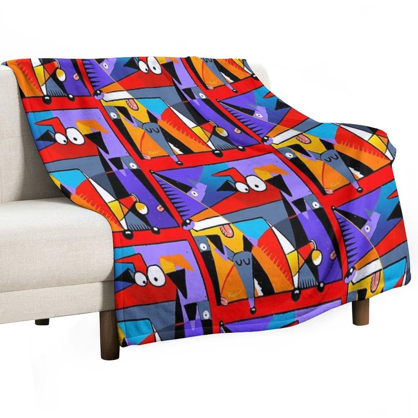 Derpism Throw Blanket