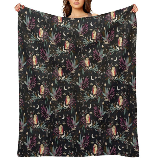 In The Night Garden Throw Blanket