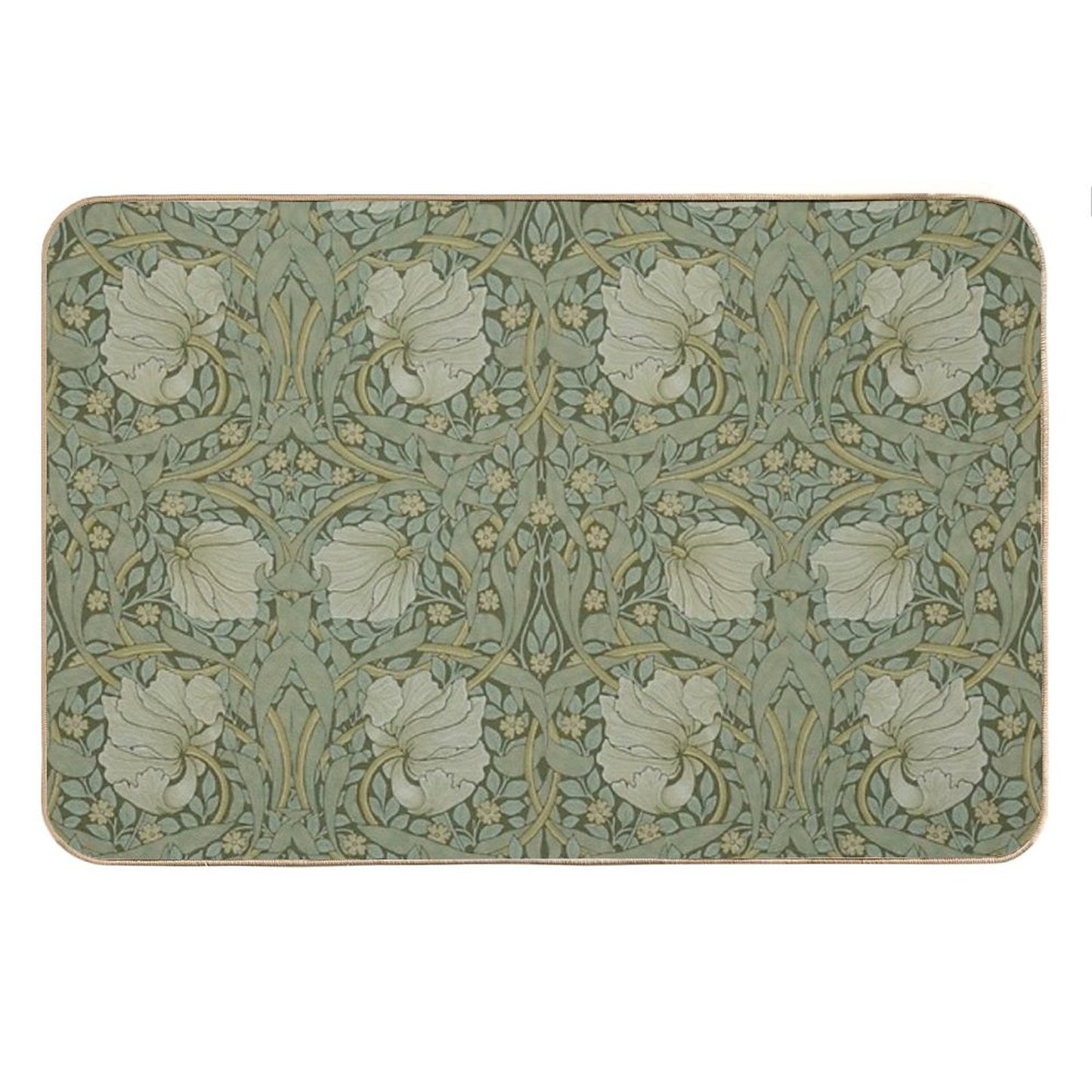 Pimpernel by William Morris, 1876 Bath Mat