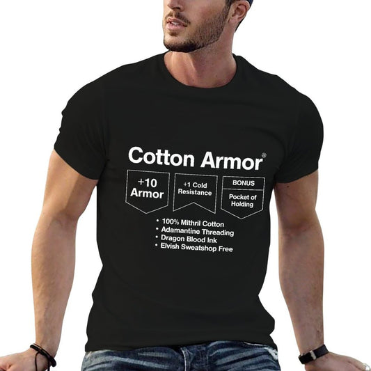 Cotton Armor Role Playing T-shirt  Relaxed-fit T-Shirt
