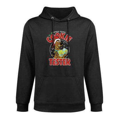 Scooby-Doo Unisex-Adults Grey Cartoon Christmas Graphic Layering Staple Hoodie
