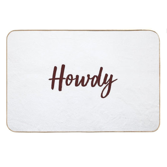 Howdy Bath Mat