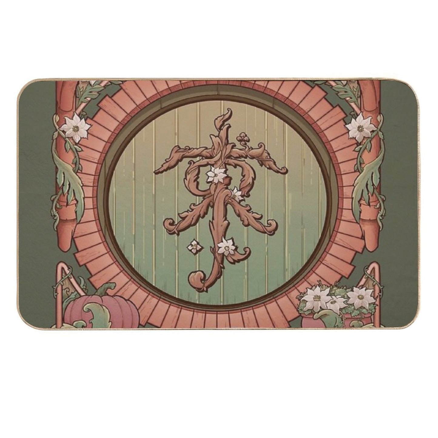 A Hole In The Ground  Stain-Proof Bath Mat