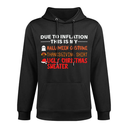 DUE TO INFLATION This Is My Halloween Thanksgiving Christmas Breathable Fabric Hoodie