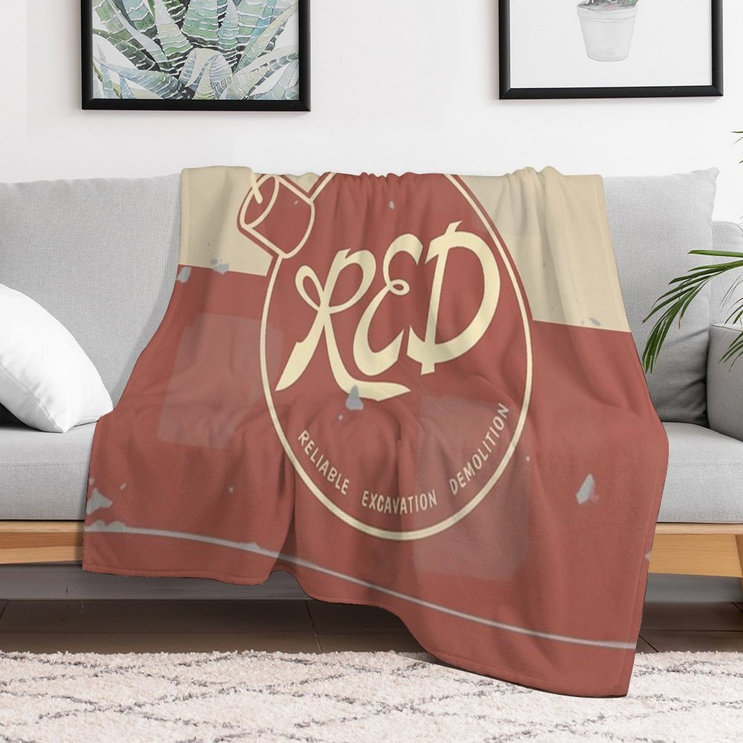 Team Fortress 2 - RED Throw Blanket
