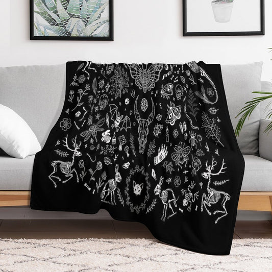 Gothic Tapestry Throw Blanket