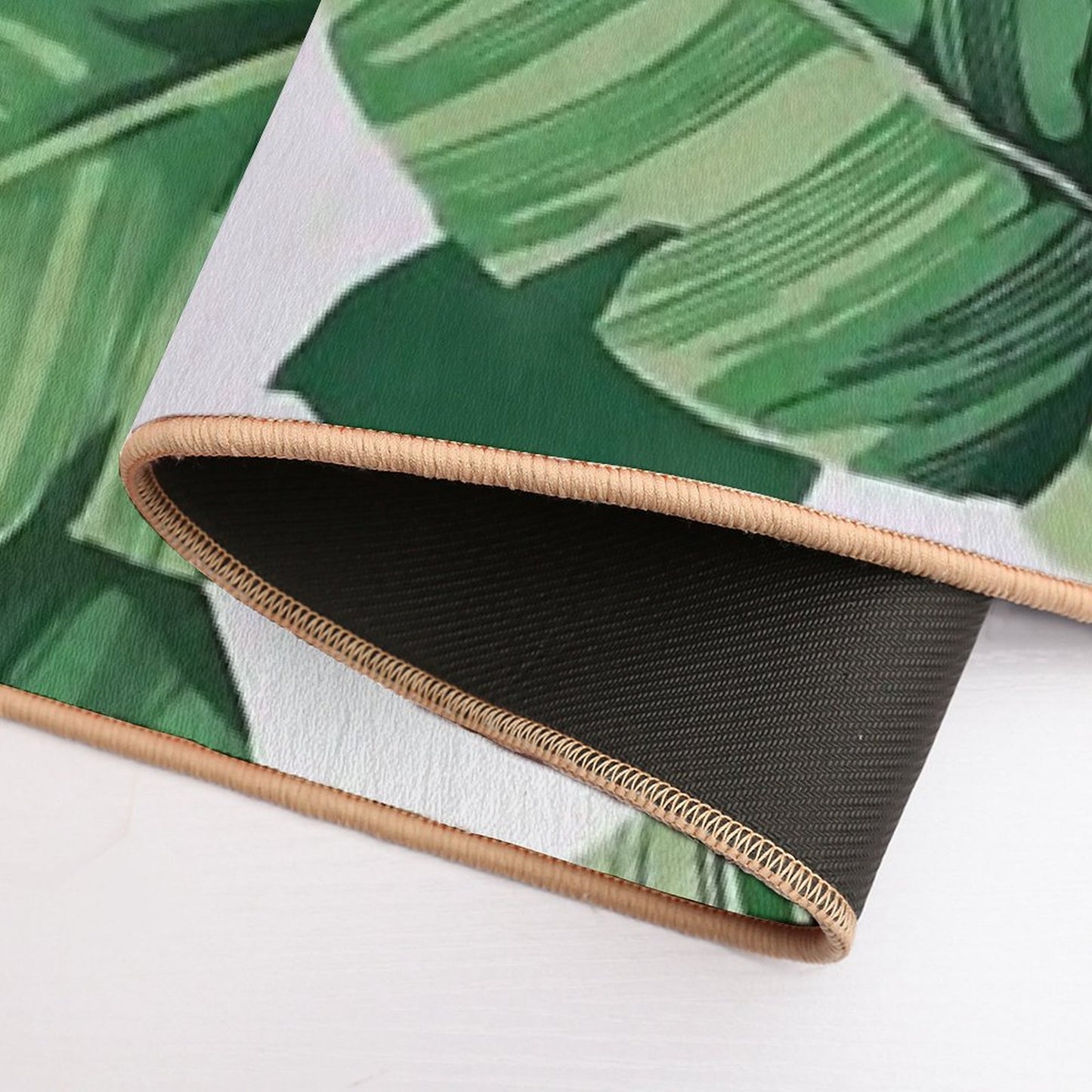 Tropical Banana Leaves VI Bath Mat