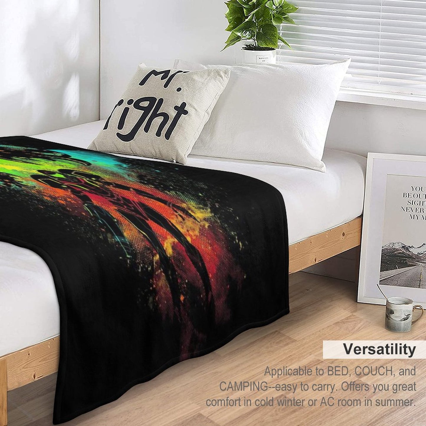 Bounty Hunter of Space Throw Blanket