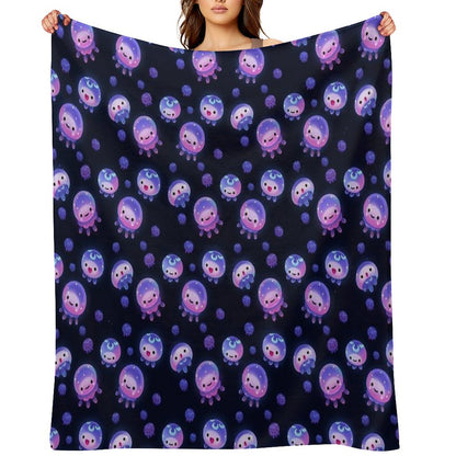 Baby Jellyfish Throw Blanket