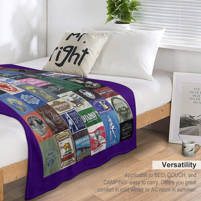 Bella Swan's Eclipse T-shirt Quilt Replica  Twilight Saga Fanart Throw Blanket