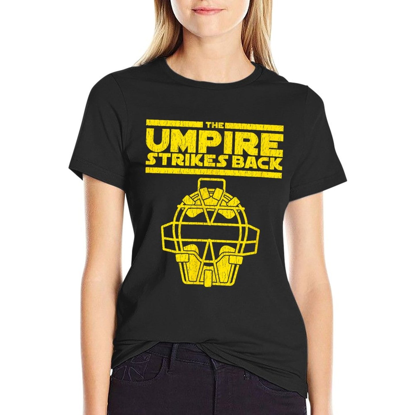 The Umpire Strikes Back Funny Baseball T-Shirt