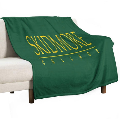 Skidmore College Throw Blanket