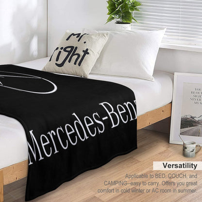 Benz Luxury Vehicles Throw Blanket