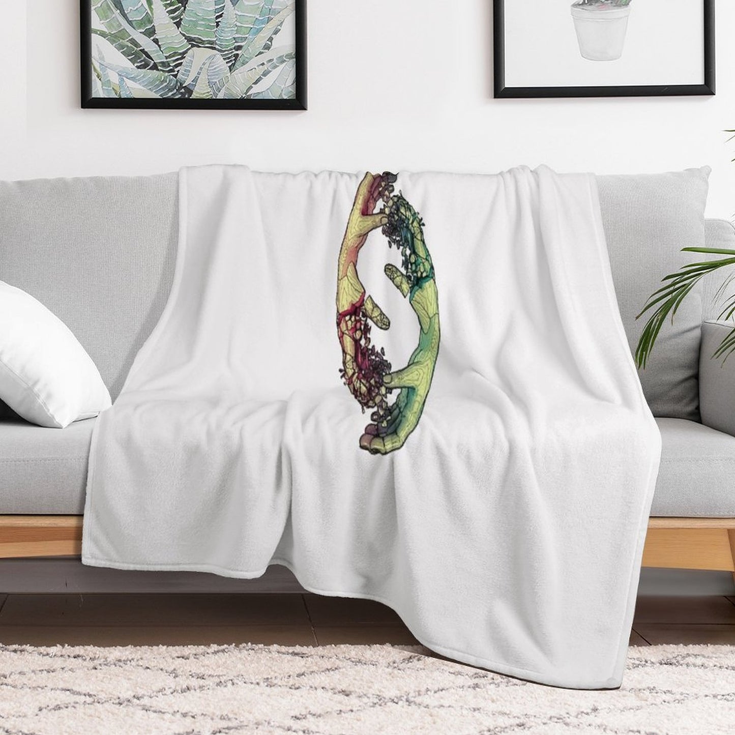 Lovers Throw Blanket