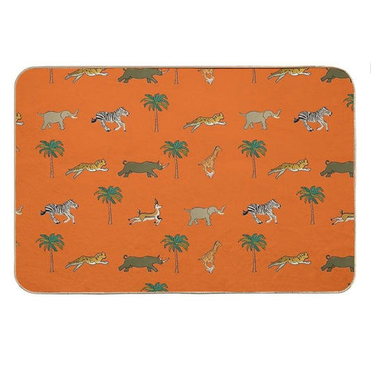 Darjeeling Luggage Bath Mat