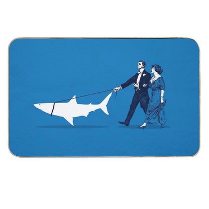 Walking The Shark  Toxin-Free Bath Mat