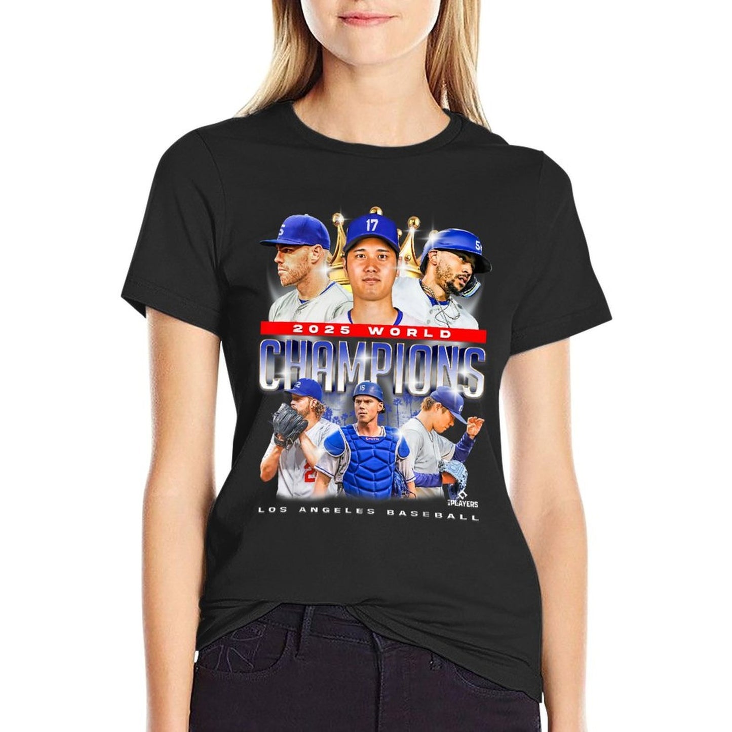 2025 World Champions  Los Angeles LA Series Finals Merch  Durable T-Shirt