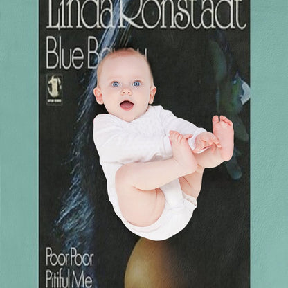 Linda Ronstadt Blue Bayou Throw Blanket